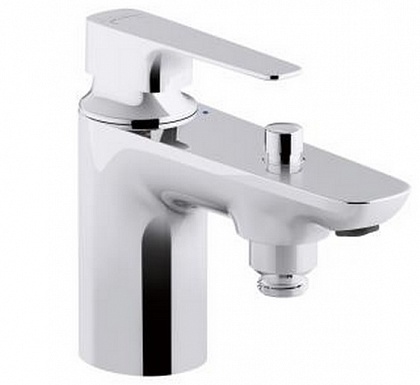 Смеситель  для ванны Jacob Delafon AlEo E72321-CP хром, на 1 отверстие, высота под изливом