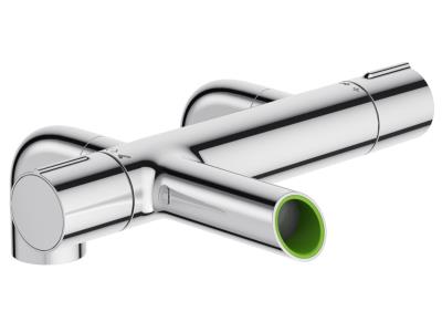 Смеситель для ванны Jacob Delafon Toobi E9095-CP Хром, на деку ванны, термостатический