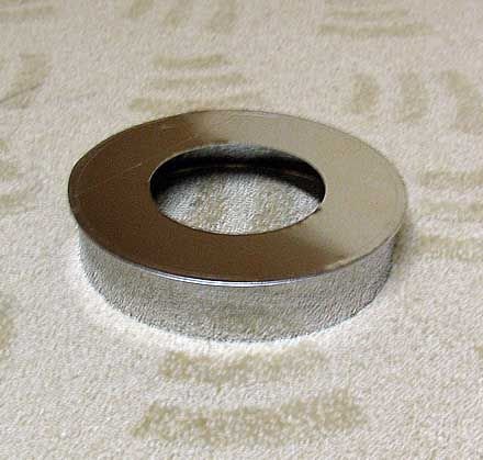 Заглушка верхняя D=115(0.5)/220 нерж.304