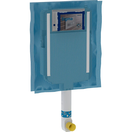 Смывные бачок скрытого монтажа Geberit Sigma 8 см, 6/3 литра 109.791.00.1