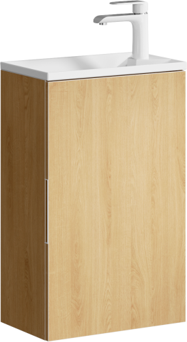 Тумба с умывальником AQWELLA Accent 42 Дуб золотой ACC0104DZ