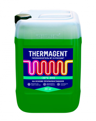 Теплоноситель Thermagent EKO -30 пропиленгликоль 20 кг