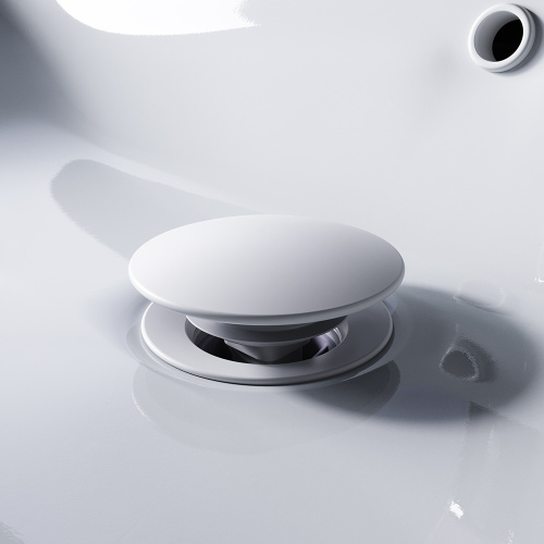 Донный клапан для раковины Am.Pm F0700P33 нажимной, белый