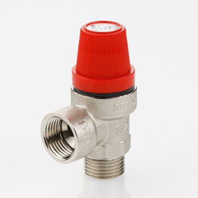 Клапан предохранительный Valtec 1/2"ВН PN10, Pн 3,0 бар VT.496.N.0430