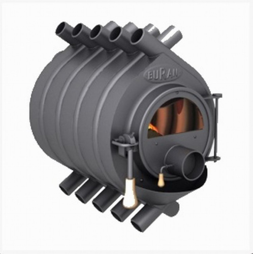 Печь газогенераторная Буран АОТ-11 тип 01 со стеклом