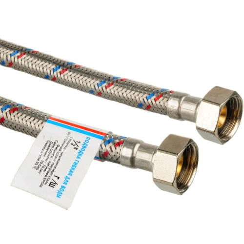 Подводка для воды 1/2" гайка-гайка, длина 60см ТР-сантехника