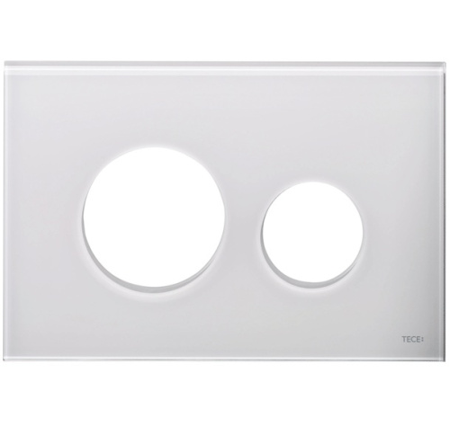 Панель для клавиш смыва TECE loop modular 9240671  стекло, белый