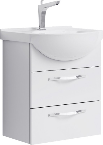 Тумба с умывальником AQWELLA Allegro 50 Белый Agr.01.05/2