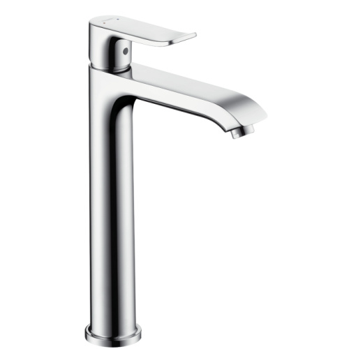 Смеситель для раковины Hansgrohe Metris 31183000 хром, высокий, донный клапан