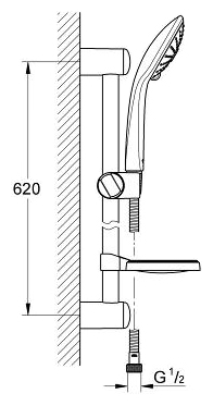 Душевой гарнитур Grohe Euphoria Massage 27231001