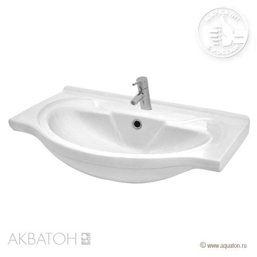 Раковина Акватон БАЙКАЛ-65 мебельная 1WH109651