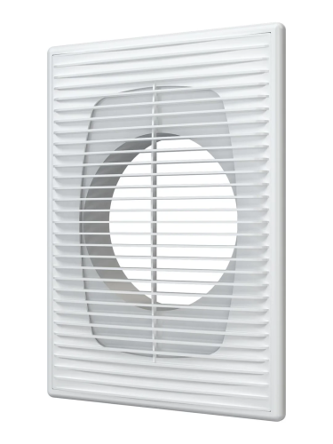 1825П12Ф, Решетка вентиляционная приточно-вытяжная АБС 183х253 с фланцем D125