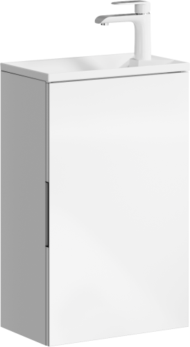 Тумба с умывальником AQWELLA Accent 42 Белый ACC0104W