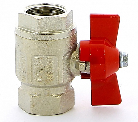 Кран шаровой 1/2"В ручка бабочка ITAP Ideal 092 1/2'