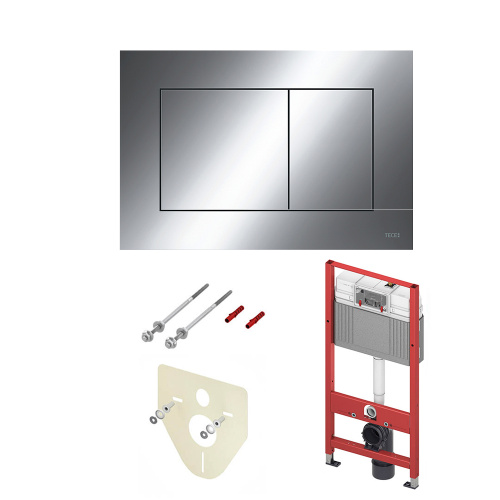 Инсталляция для унитаза TECEbase 2.0 с клавишей TECEnow хром 9400412