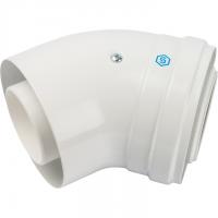 Элемент дымохода конденсац. угол 45° Ø60/100 м/п PP-FE Stout SCA-8610-000045