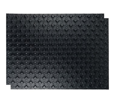 Мат для теплого Stout пола с бобышками черный 1100х800х1 (без теплоизолирующего слоя) SMF-0001-110800