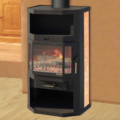 Печь-камин Мета «Ангара-Аква», с водяным контуром