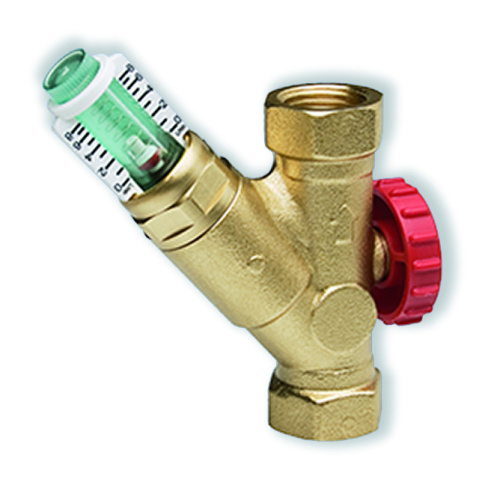 Клапан балансировочный 3/4"В с расходометром 2-16 л/мин Watts SRVOL-IG 10010108