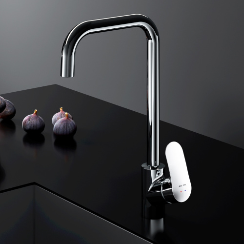 Смеситель для кухни AM.PM Like G-образный излив, хром