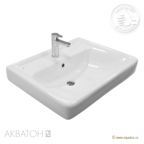 Раковина Акватон Тигода M 55 мебельная 1WH302127