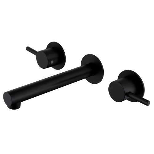 Смеситель для раковины ABBER Emotion AF88121B скрытого монтажа черный матовый