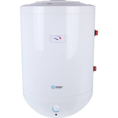 Бойлер косвенного нагрева Stout 75 литров, ТЭН 2,4 кВт, настенный