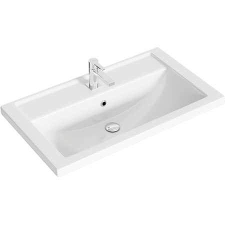 Тумба с умывальником AQWELLA Fargo 81 Дуб балтийский FRG0108DB