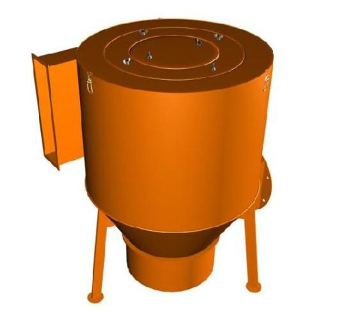 Пылеулавливающий агрегат ЦФВ-2000 с трехступенчатой очисткой, на 380В с глушителем