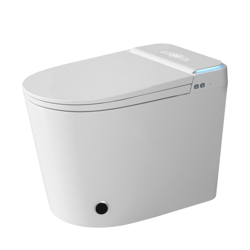 Электронный, напольный унитаз-биде ABBER Bequem AC1117S белый