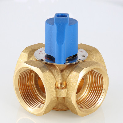 Клапан четырехходовой смесительный Valtec 1" VT.MIX04.G.06