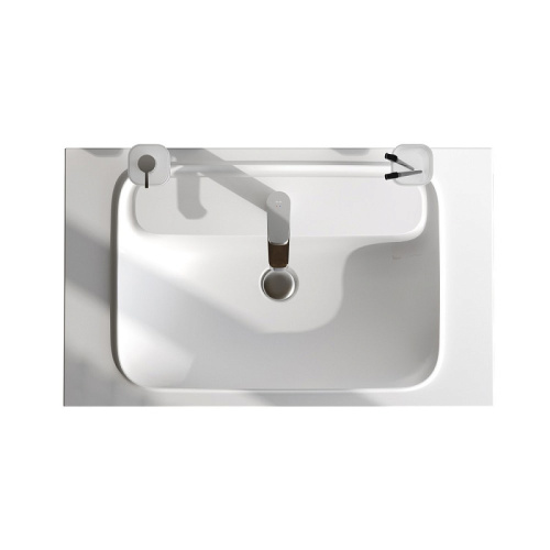 Раковина мебельная 80 Am.Pm Func M8FWPC0800WM белый матовый, литой мрамор