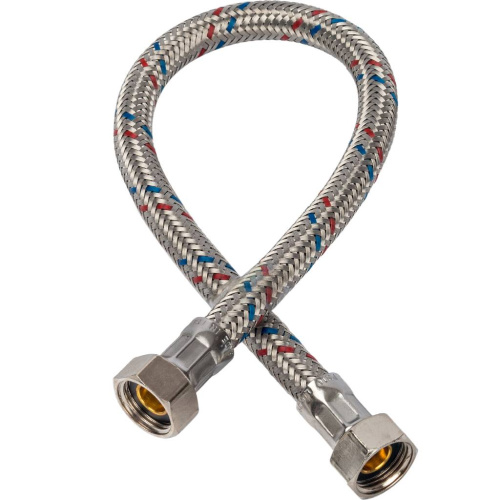 Подводка для воды 3/8" гайка-гайка, длина 40см Stout