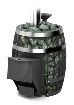 Банная печь Саяны II Inox ДА ЗК