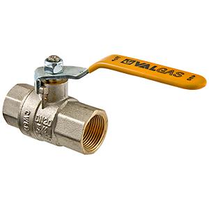 Кран шаровой 1/2"ВВ для газа, ручка рычаг Valtec Valgas VT.271.N.04