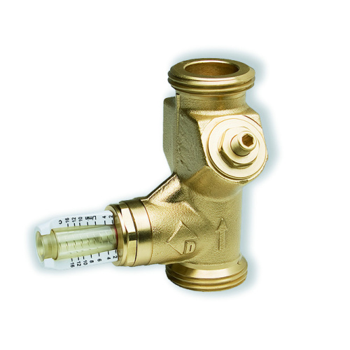 Клапан балансировочный 1 1/4"Н DN25 с расходометром 5-50л/мин Watts SRV-AG 10010152