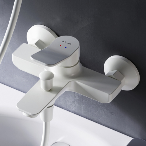 Смеситель для ванны AM.PM X-Joy F85A10033 белый