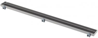 Решетка Alcaplast TILE-950 для водоотводящего желоба APZ12, для кладки плитки или водонепроницаемого дерева, нержавеющая сталь, L 950 мм