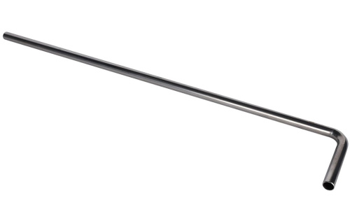 Отвод безраструбный 90° НПр 15х100х600 пресс, нержавеющая сталь Rommer