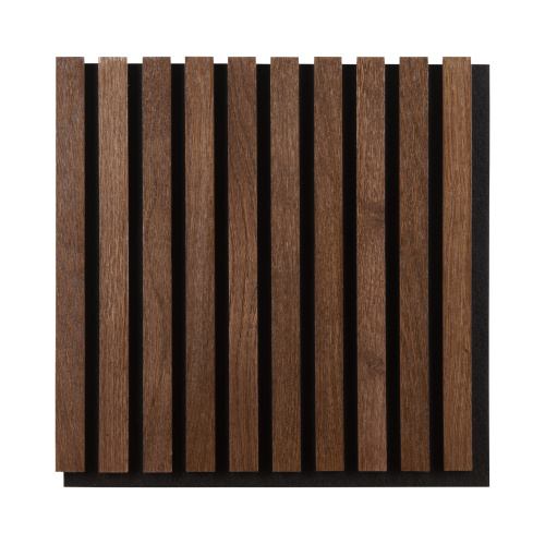 Акустическая панель Phoenix Dark 300x300 массив дуба