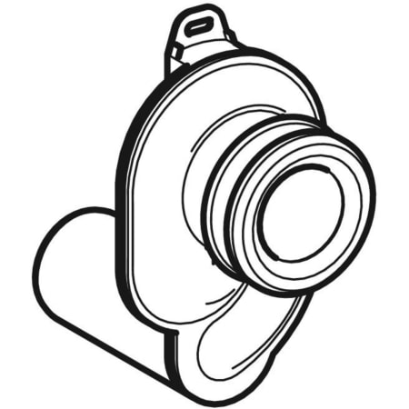 Cифон Geberit, горизонтальный выпуск 152.950.11.1