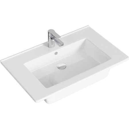 Тумба с умывальником AQWELLA Brig 75 Белый Br.01.07/2/W