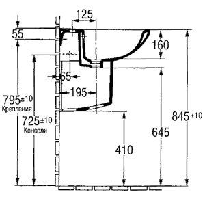 Полупьедестал Jacob Delafon Odeon 19087-00 белый