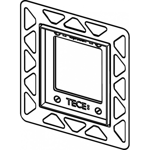 Монтажная рамка TECE хром для стеклянных клавиши Loop и Square на писсуар 9240649