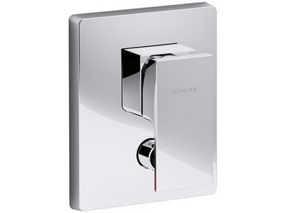 Смеситель для скрытого монтажа Jacob Delafon Strayt E98633-CP Хром, с переключателем на 2 выхода, неполный комплект