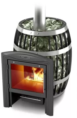 Банная печь Саяны Супер Inox Витра
