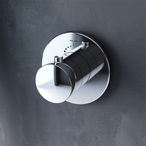 Запирающий вентиль Am.Pm F0800200 монтируемый в стену, хром