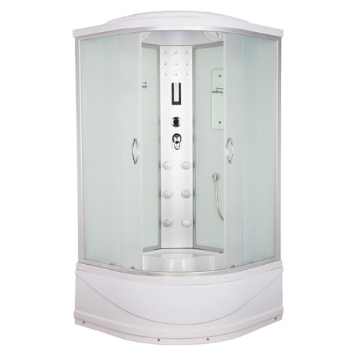 Душевая кабина 100x100 Erlit Comfort ER4510TP-C3 гидромассаж,высокий поддон