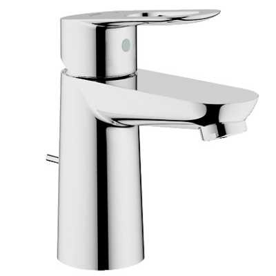 Смеситель для раковины Grohe BauLoop 23335000 хром, донный клапан