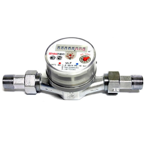 Счетчик воды 3/4" универсальный Valtec VLF-20U